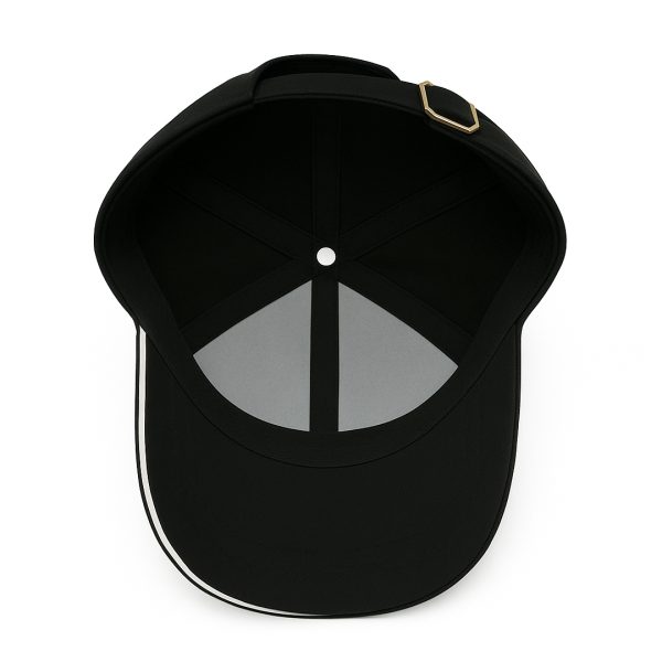 Elevate Your Look: Iconic Dark Black Baseball Polo Cap