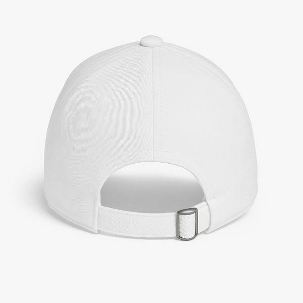 white baseball cap