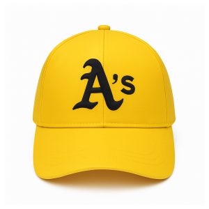 Yellow baseball cap